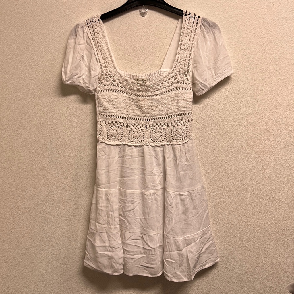 Jessica Simpson White Dress S